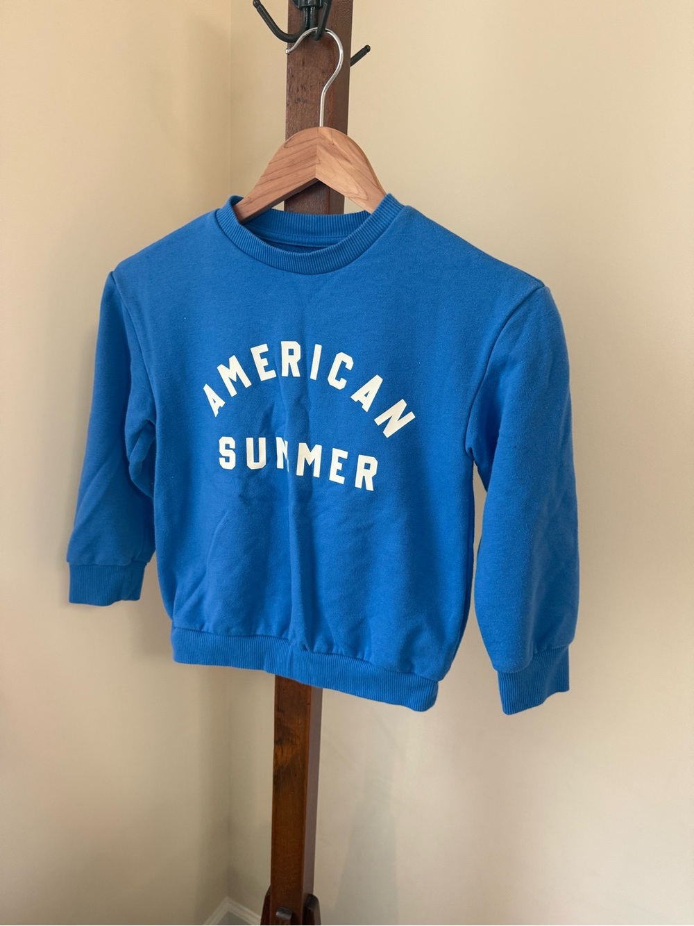 Cat & Jack Bright Blue "American Summer" Sweatshirt